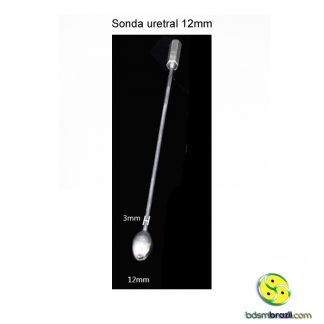 Sonda cateter uretral metal 12mm