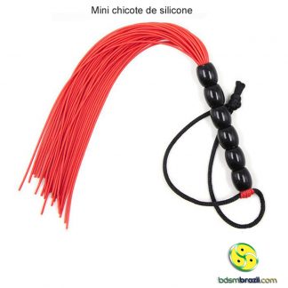 Mini chicote de silicone