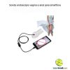 Sonda endoscópio vagina e anal para smartfone