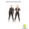 Macacão Catsuit integral de latex S/M/L