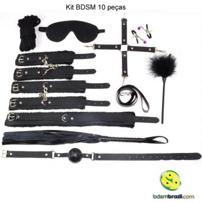 Kit BDSM 10 peças