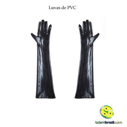 Luvas de PVC