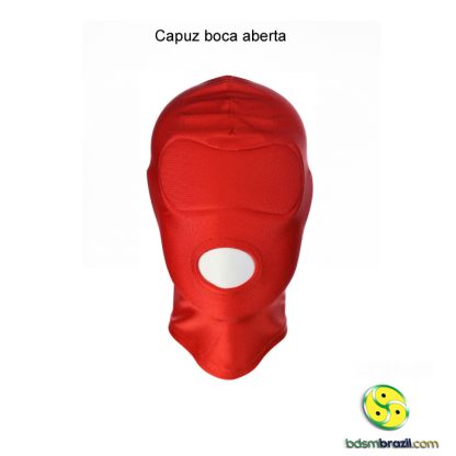 Capuz boca aberta