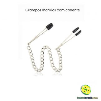 Grampos mamilos com corrente