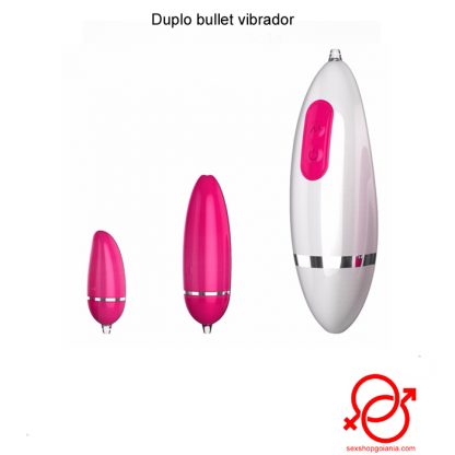 Duplo bullet vibrador