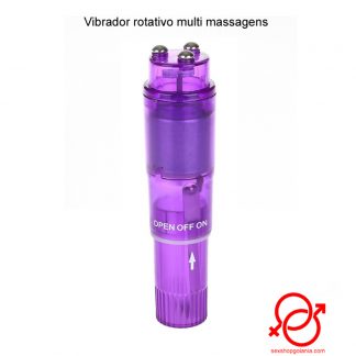 Vibrador rotativo multi massagens