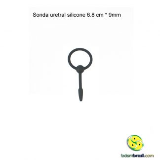 Sonda uretral silicone 6.8 cm * 9mm