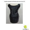 Vestido elastano brilhante preto P/PP/M/G/GG/3G - Image 3