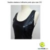 Vestido elastano brilhante preto P/PP/M/G/GG/3G - Image 4