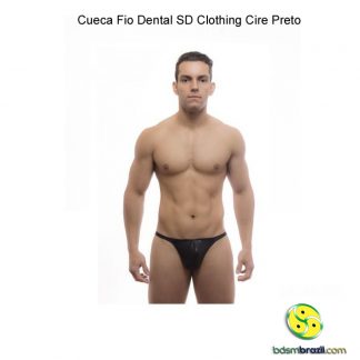 Cueca Fio Dental SD Clothing Cire Preto