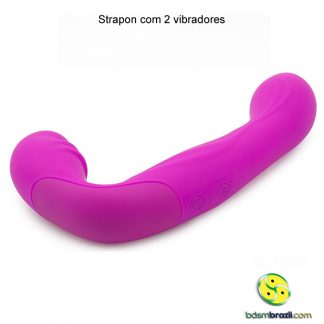 Strapon com 2 vibradores