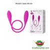 Vibrador casal silicone