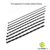 Kit progressivo 8 sondas uretrais silicone