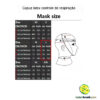 Capuz de latex com tapa olhos e boca removíveis - Image 2