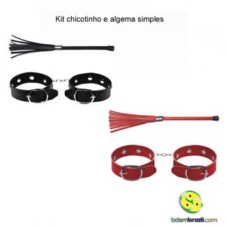 Kit chicotinho e algema simples