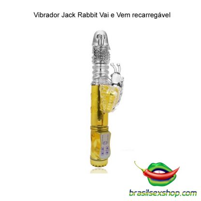 Vibrador Jack Rabbit Vai e Vem recarregável