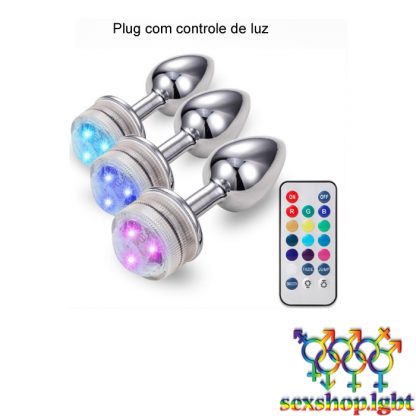 Plug com controle de luz