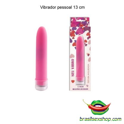 Vibrador pessoal 13 cm