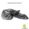 Plug plastico flexivel cauda gris - Image 4