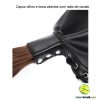 Capuz olhos e boca abertos com rabo de cavalo - Image 5