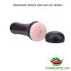 Masturbador lanterna cyber skin com vibrador - Image 5
