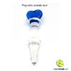 Plug vidro coracão azul - Image 2