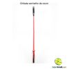 Chibata vermelho de couro