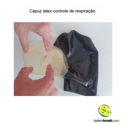 Capuz latex controle de respiração - Image 7