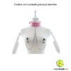 Coleira com corrente grampos mamilos - Image 8