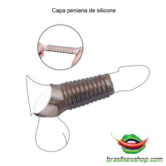 Capa peniana de silicone