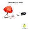 Grampos mamilos com corações - Image 3