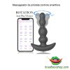 Massageador de próstata controle smartfone