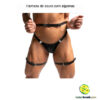 Harness de couro com algemas - Image 5