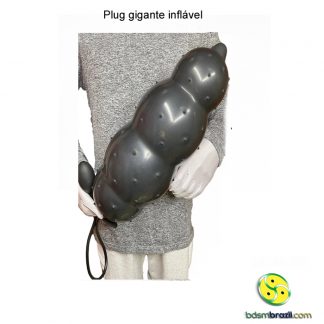 Plug gigante inflável