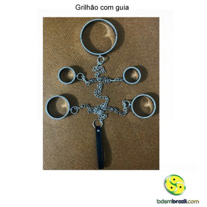 Grilhão com guia