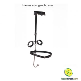 Harnes com gancho anal