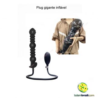 Plug gigante inflável