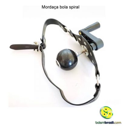 Mordaça bola spiral