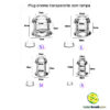 Plug enema transparente com tampa - Image 7