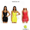 Vestido tipo vinil