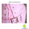 Capuz de contenção rosa