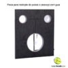 Placa para restrição de pulsos e pescoço com guia - Image 2