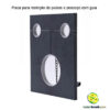 Placa para restrição de pulsos e pescoço com guia - Image 3