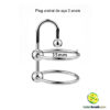 Plug uretral de aço 2 aneis - Image 3