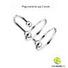 Plug uretral de aço 2 aneis - Image 6