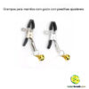 Grampos para mamilos com guizo com presilhas ajustáveis - Image 3