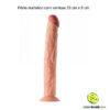 Pênis realístico com ventosa 33 cm x 6 cm - Image 4