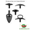Kit plug anal luxo com 4 bases diferentes - Image 7