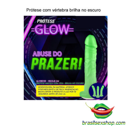Prótese com vértebra brilha no escuro